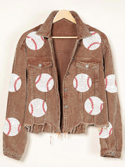 Women's Baseball Gameday Corduroy Jacket