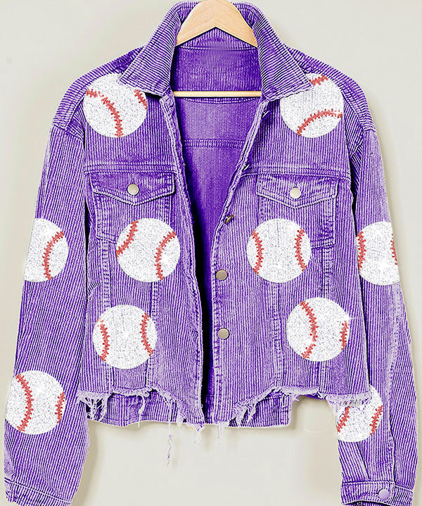 Women's Baseball Gameday Corduroy Jacket