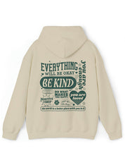 Aesthetic Everything Will Be Okay Positive Mental Health Hoodie