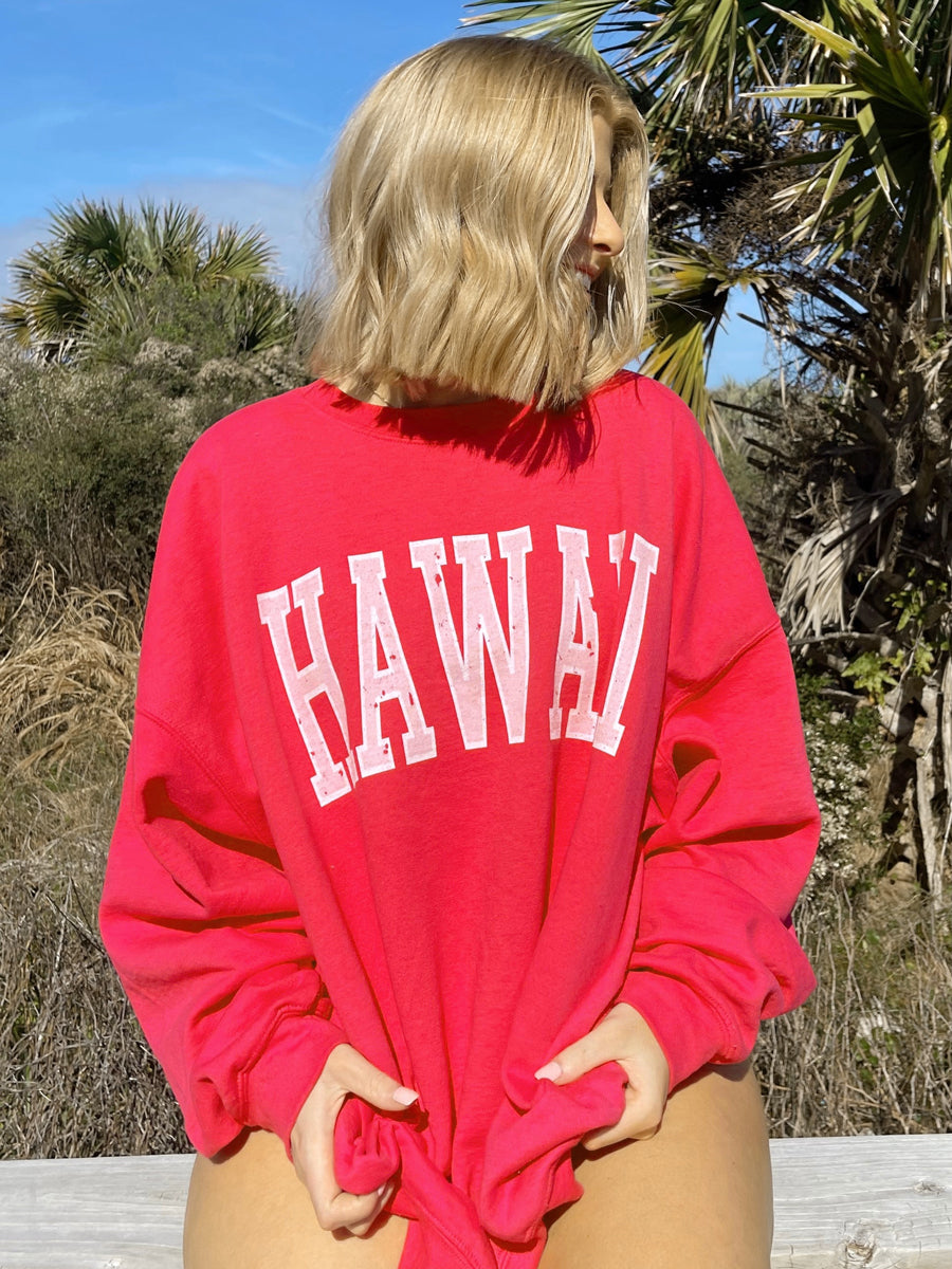 Women's Hawaii Crewneck Sweatshirt