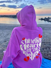 Women's The Broken Hearts Are The Richest Hoodie