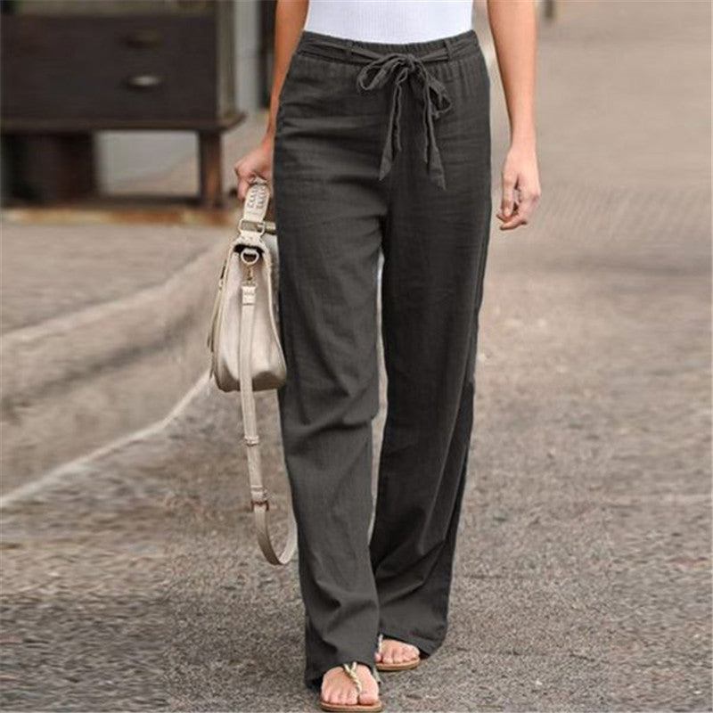 ANDREA | Pantalon en lin confortable et élégant