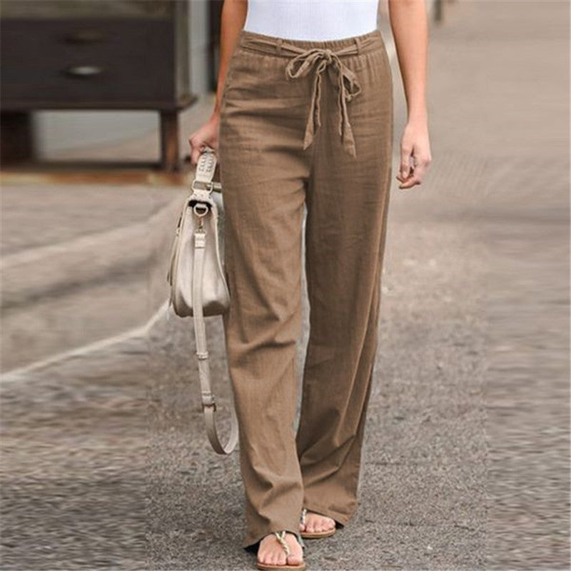 ANDREA | Pantalon en lin confortable et élégant
