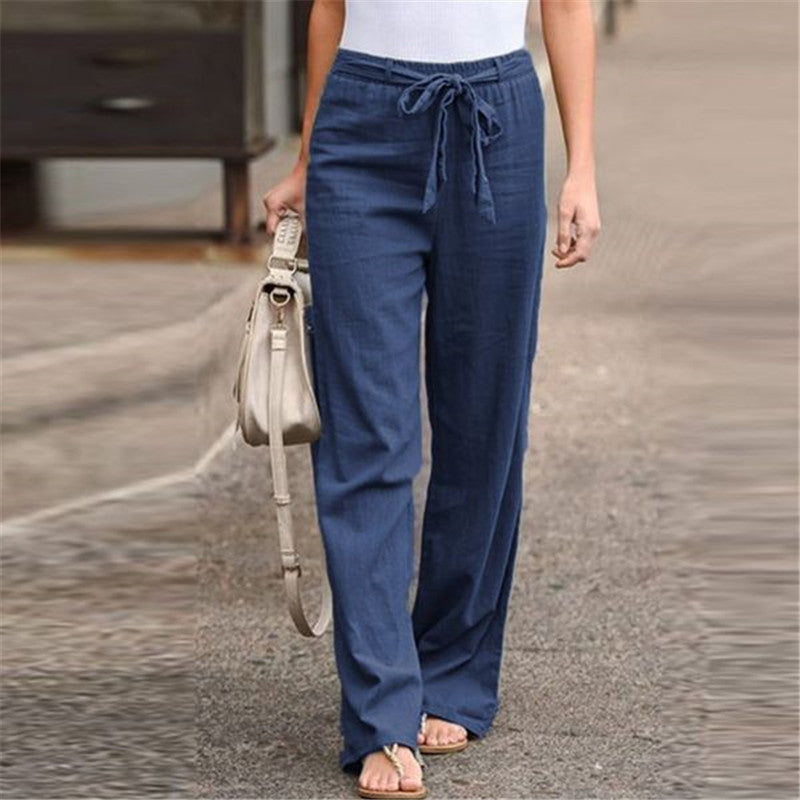 ANDREA | Pantalon en lin confortable et élégant