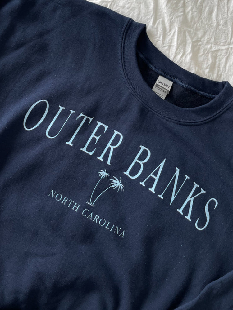 Women's Outer Banks North Carolina Crewneck Sweatshirt