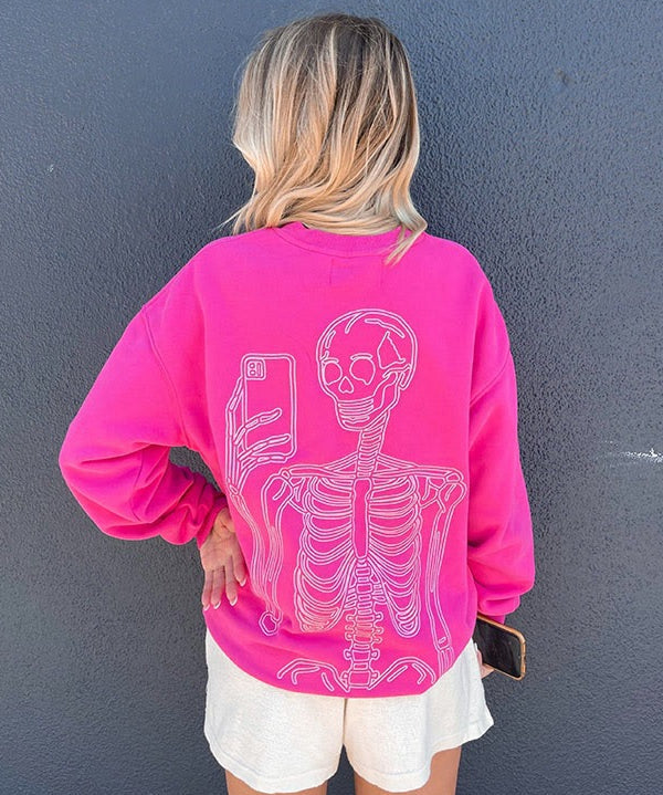 Women's Oversized Self Care Crewneck Sweatshirt