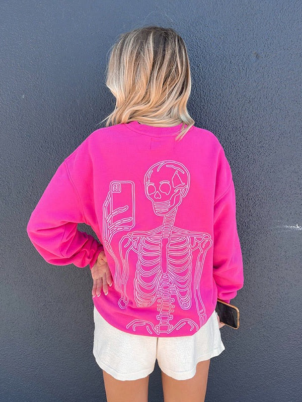 Women's Oversized Self Care Crewneck Sweatshirt