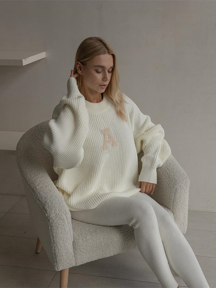 Women's Maillard Style Knitted Biggy Cozy Sweater