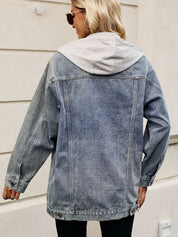 Women's Classic Slim Fit Lapel Denim Coat