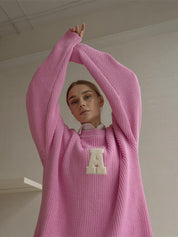 Women's Maillard Style Knitted Biggy Cozy Sweater