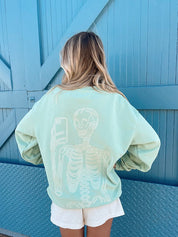Women's Oversized Self Care Crewneck Sweatshirt