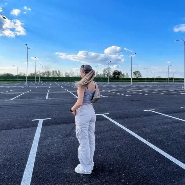 AYLA | Women's cargo jeans with pockets