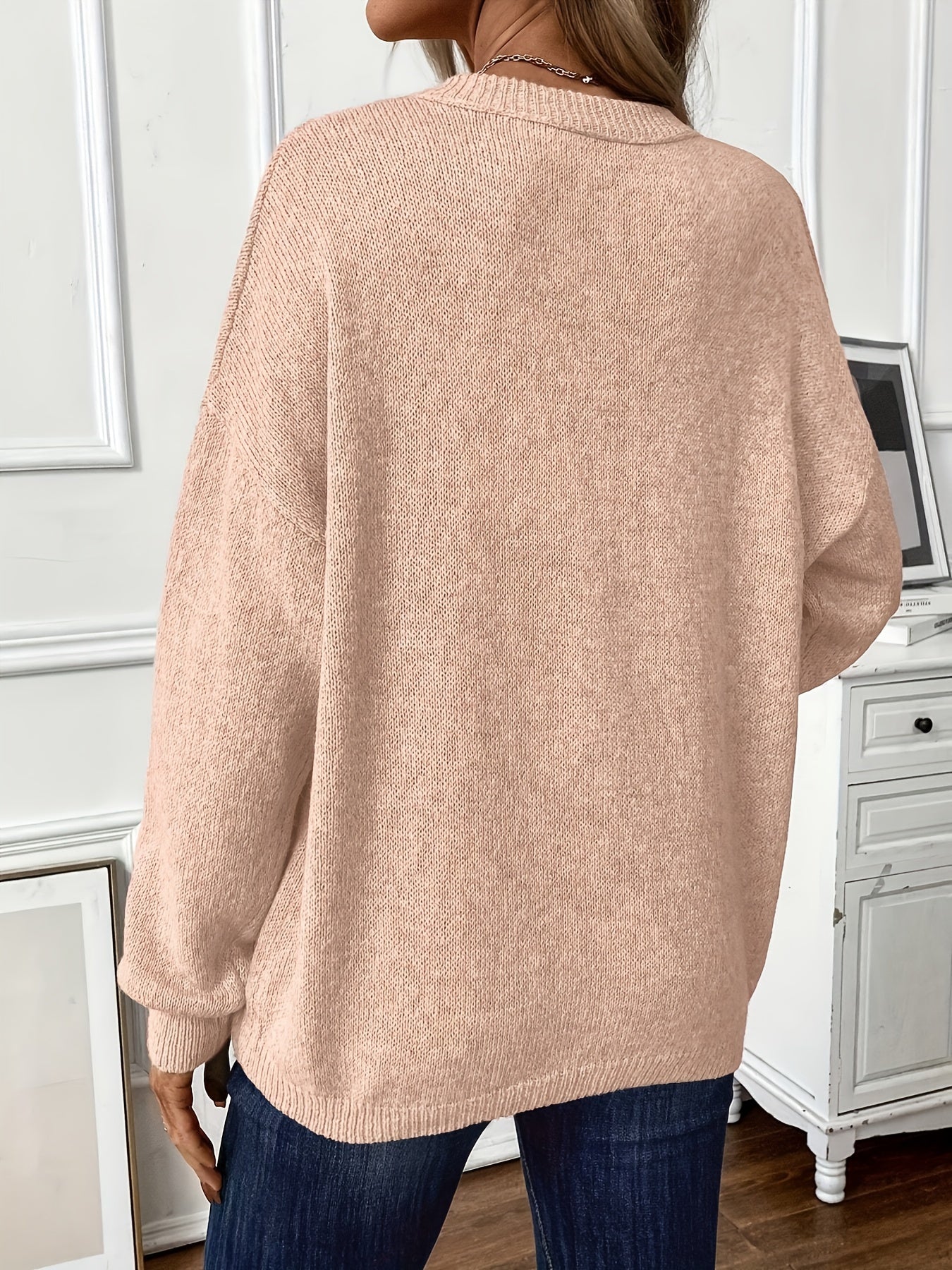 Aurora | Button-Detail Knit Top