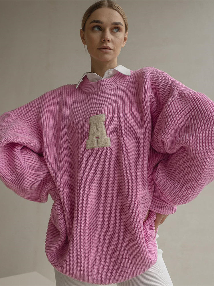 Women's Maillard Style Knitted Biggy Cozy Sweater