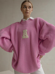 Women's Maillard Style Knitted Biggy Cozy Sweater