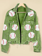 Women's Baseball Gameday Corduroy Jacket