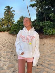 Women's Hot Girls Cry Oversized Hoodie