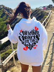 Women's The Broken Hearts Are The Richest Hoodie