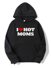 Casual I Heart Hot Moms Hoodies