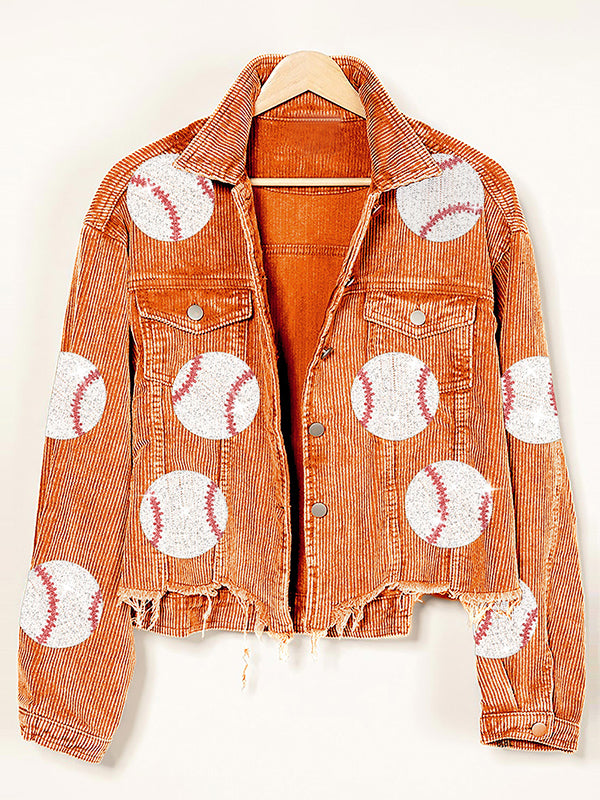Women's Baseball Gameday Corduroy Jacket