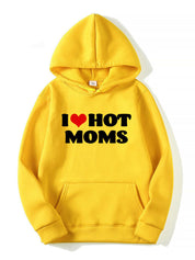Casual I Heart Hot Moms Hoodies
