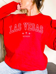 Womens Las Vegas Nevada Crewneck Sweatshirt