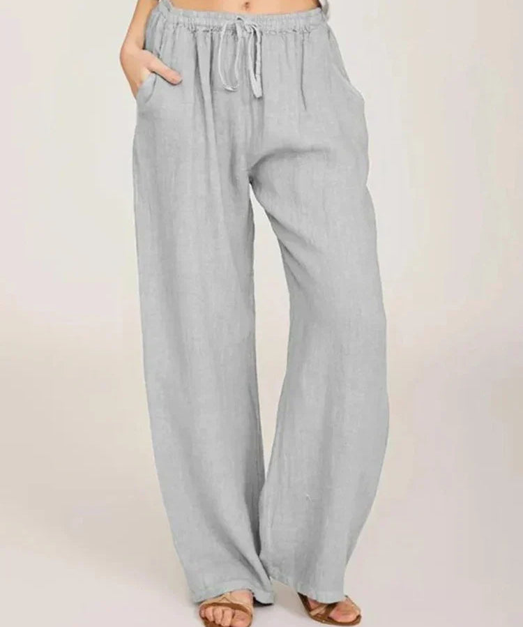 HEIDI | Casual loose pants with drawstring waist
