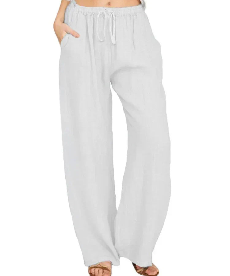 HEIDI | Casual loose pants with drawstring waist
