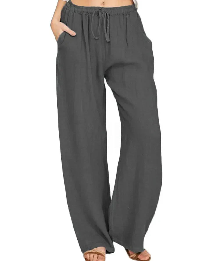 HEIDI | Casual loose pants with drawstring waist