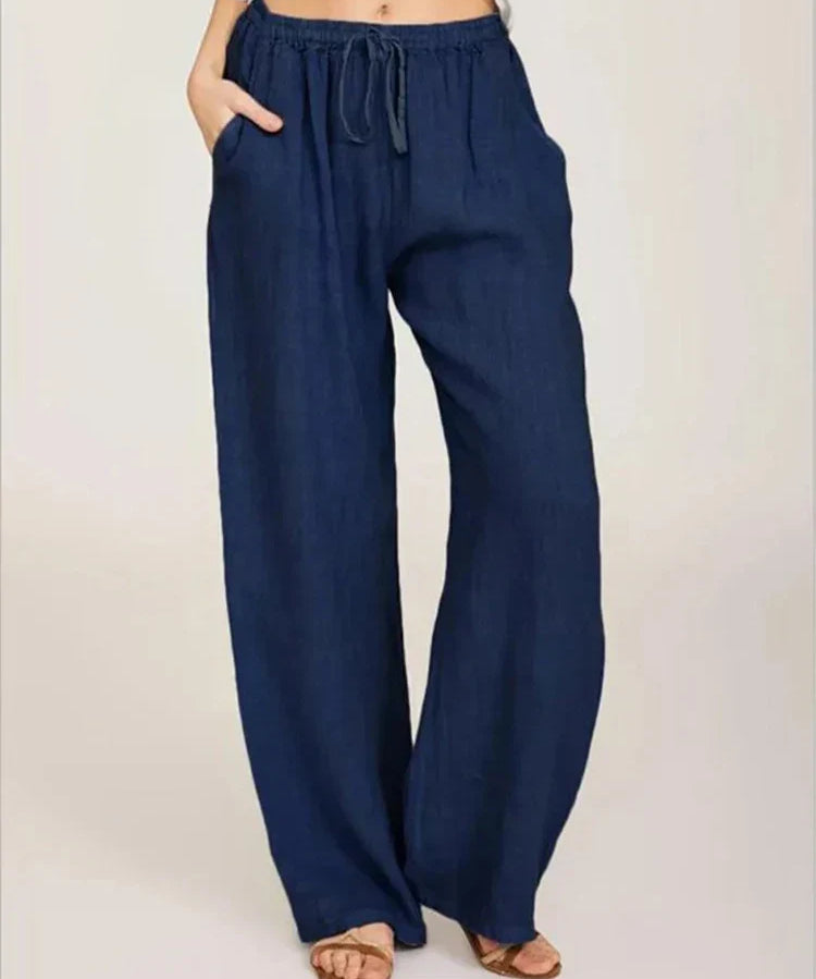 HEIDI | Casual loose pants with drawstring waist