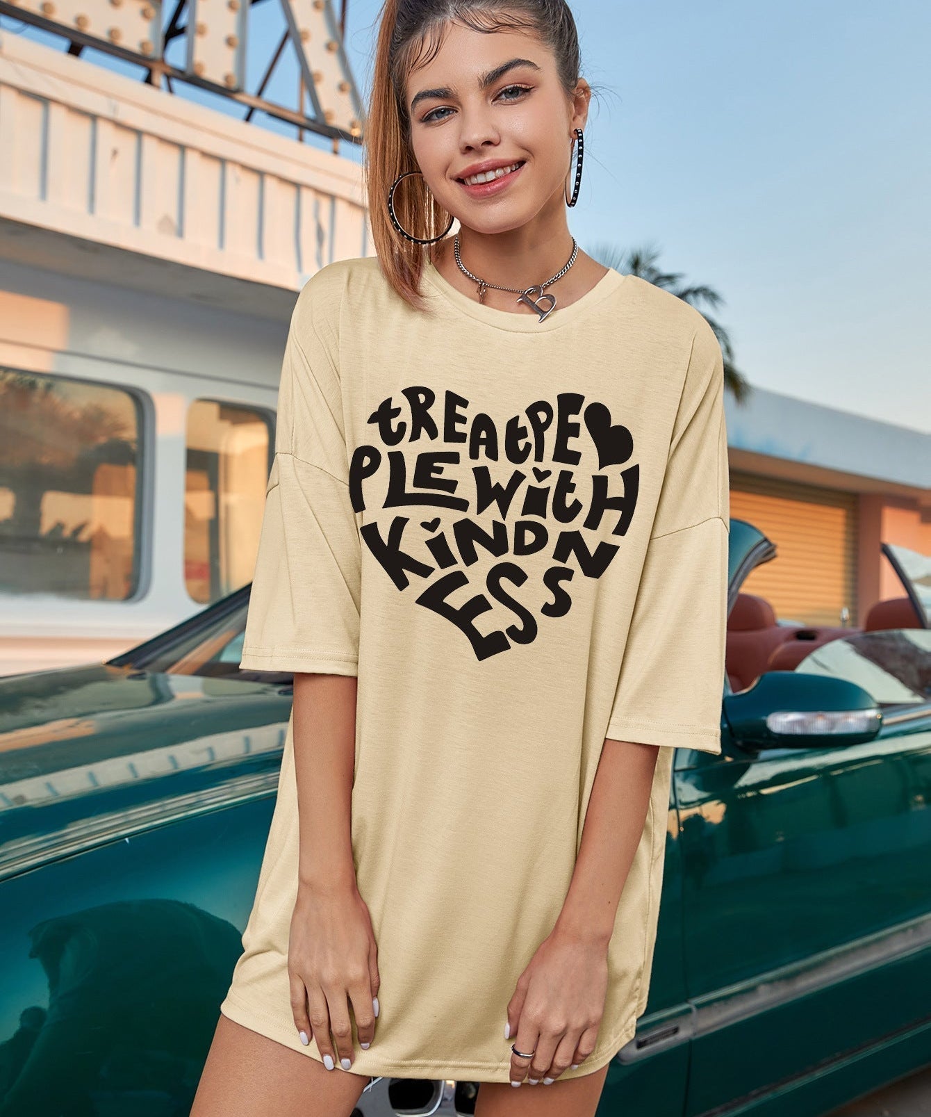 Womens Treat People With Kindness Shirts