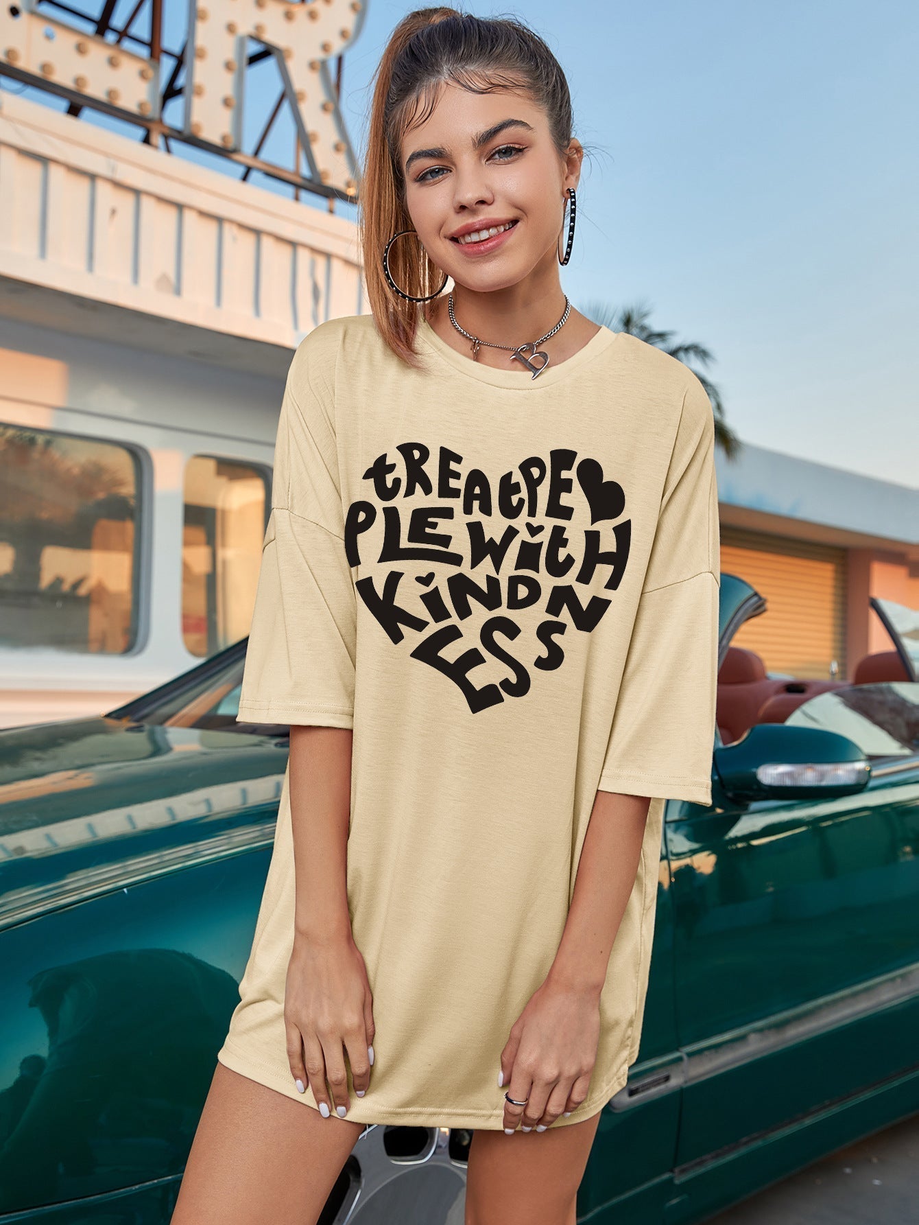 Womens Treat People With Kindness Shirts