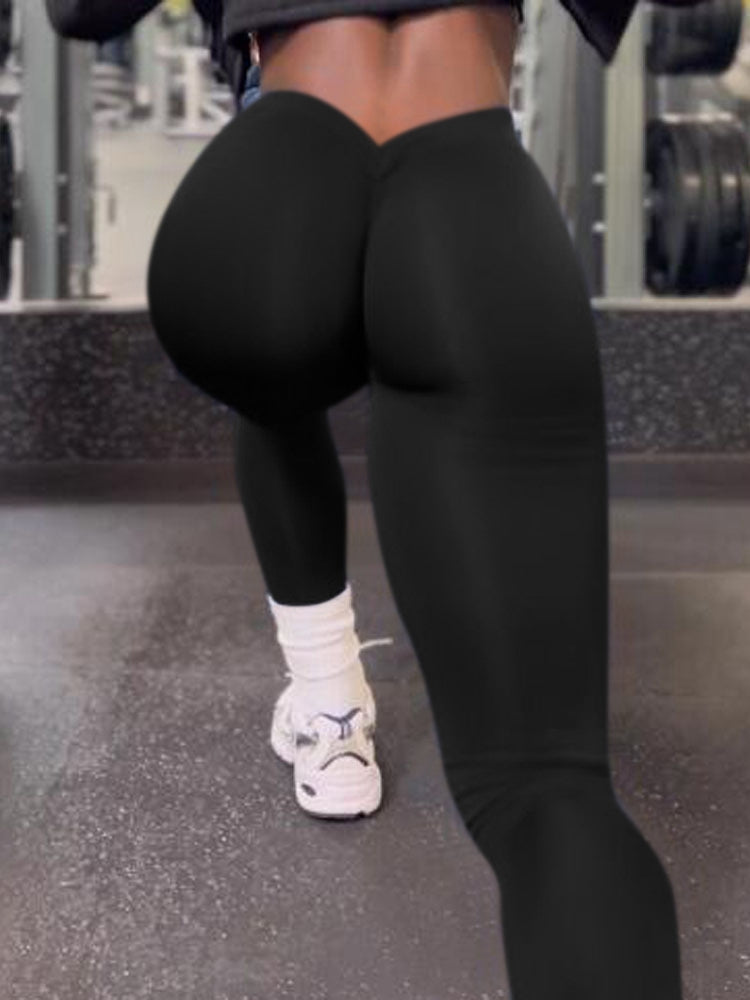 CARA | Comfortable leggings with ruched effect on the buttocks