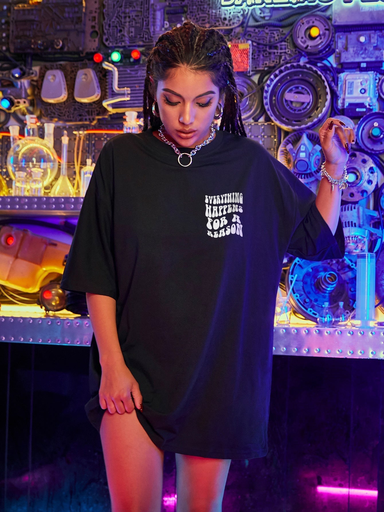 Ladies Everything Happens For A Reason Shirts