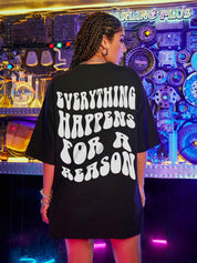 Ladies Everything Happens For A Reason Shirts