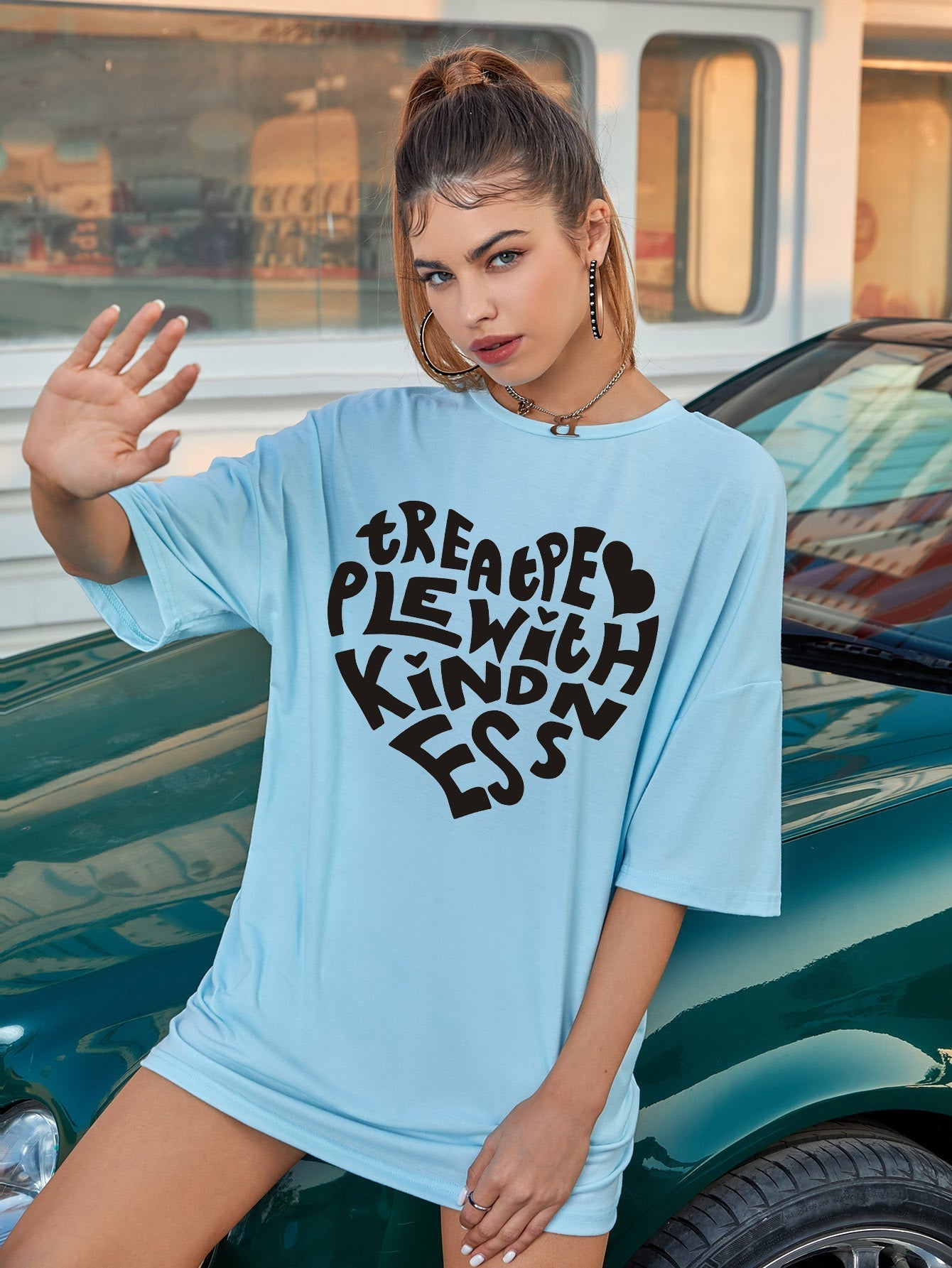 Womens Treat People With Kindness Shirts