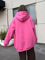 Premium Fleece Pure Color Heavyweight Biggy Hoodie