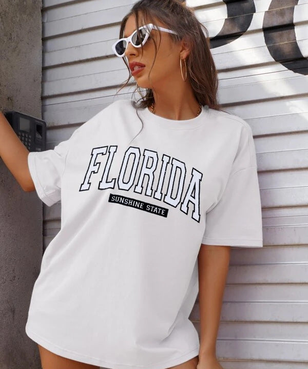 Preppy Ladies Florida Sunshine State Shirts