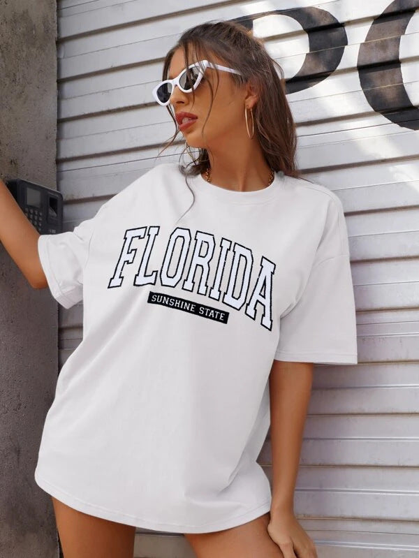 Preppy Ladies Florida Sunshine State Shirts
