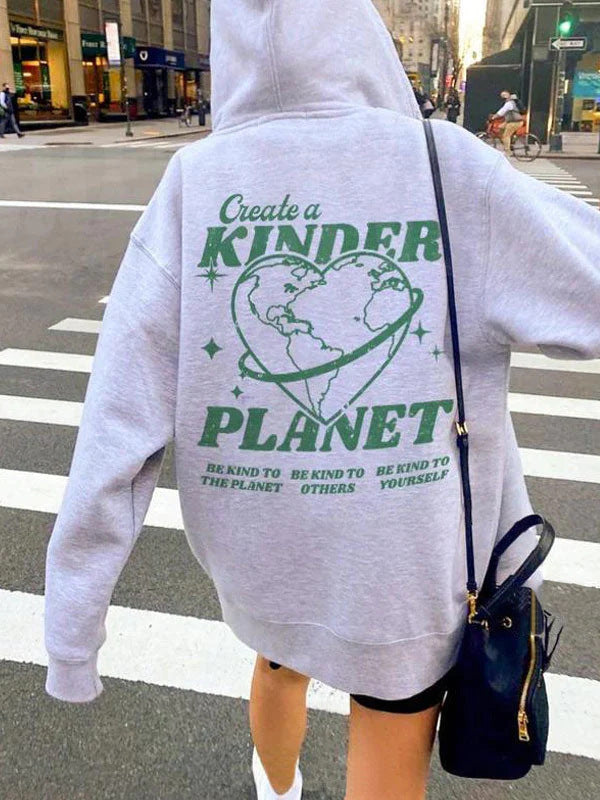 Women's Create A Kinder Planet Hoodie