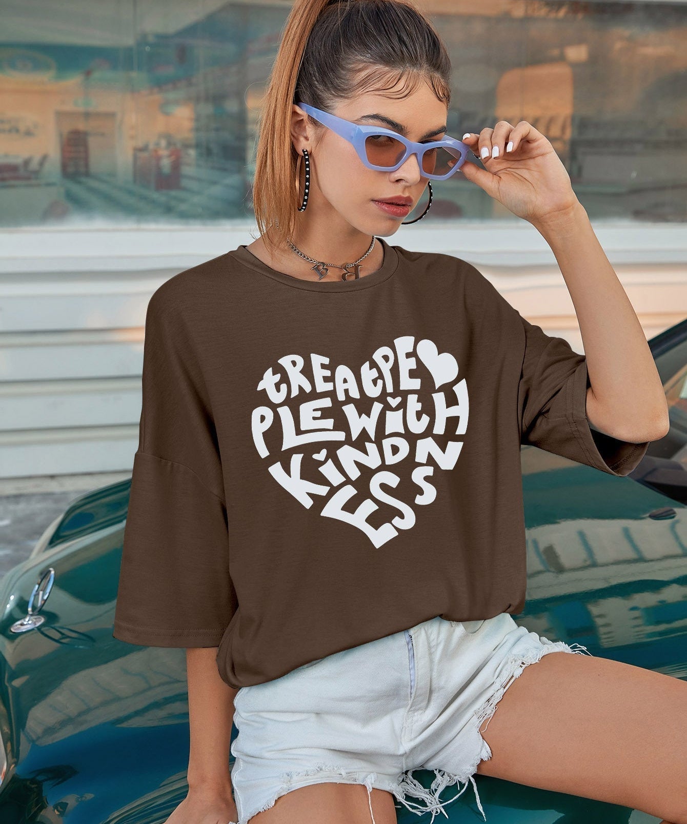 Womens Treat People With Kindness Shirts