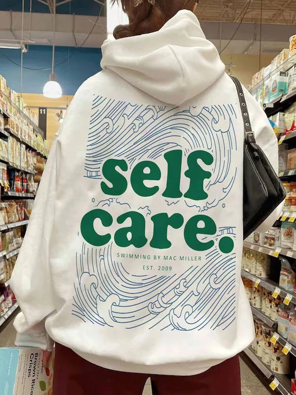 Women's Inspirational Self Care Hoodie
