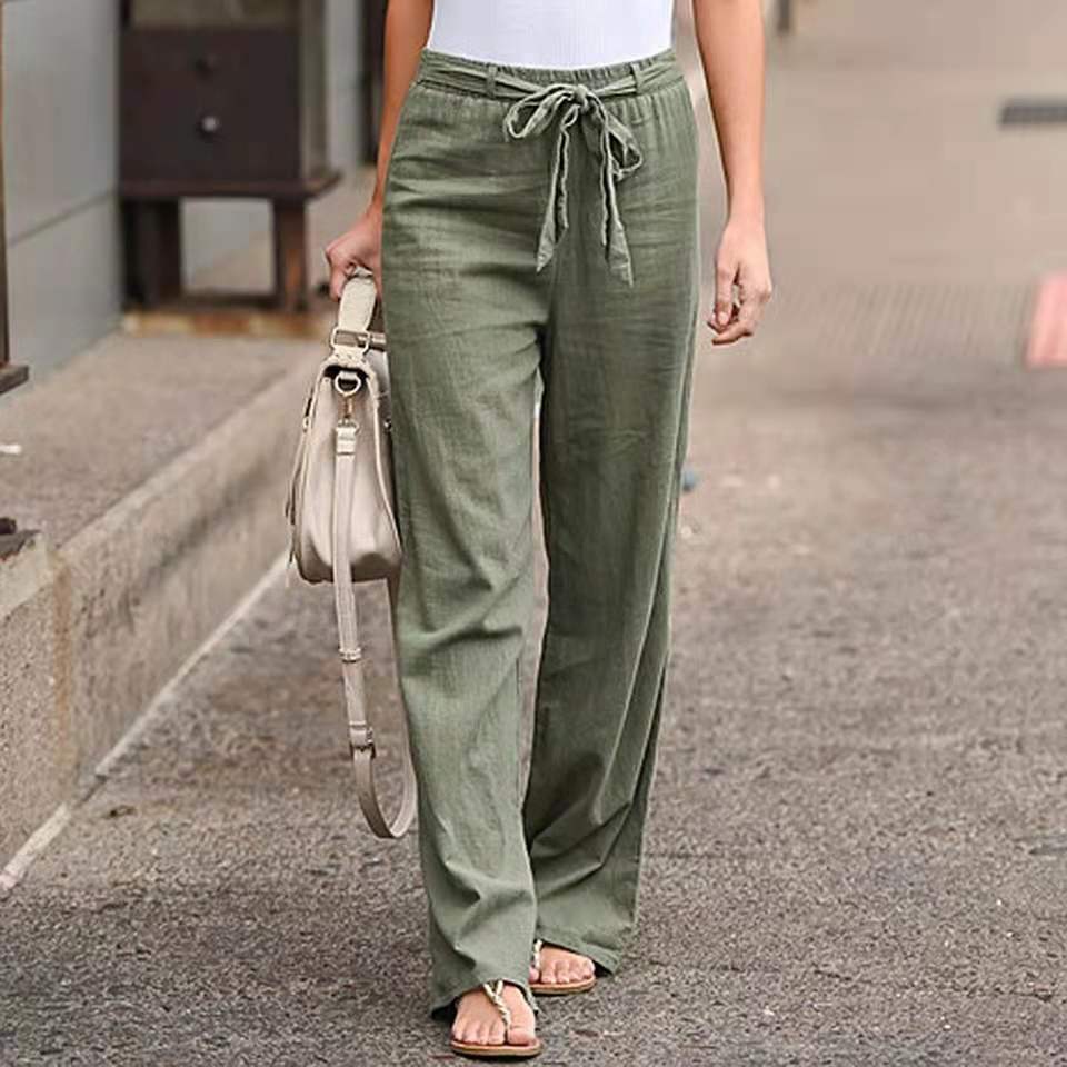ANDREA | Pantalon en lin confortable et élégant