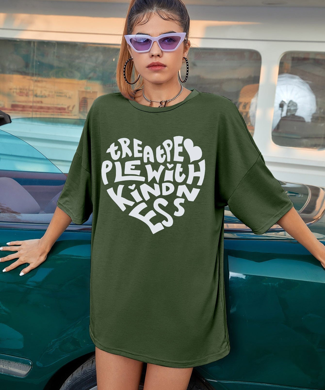 Womens Treat People With Kindness Shirts