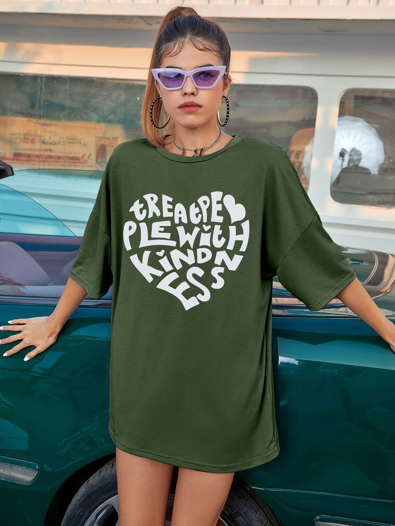 Womens Treat People With Kindness Shirts