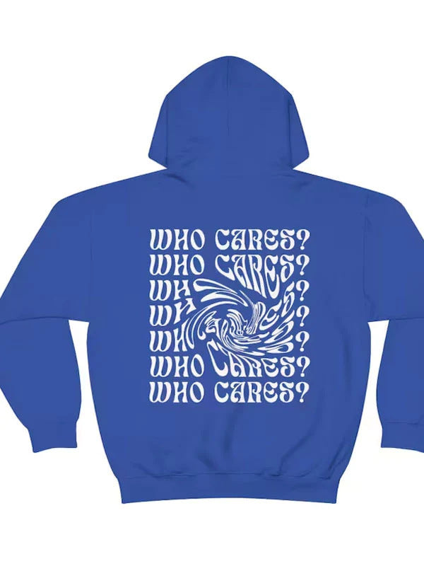 Women's Aesthetic Who Cares Hoodie
