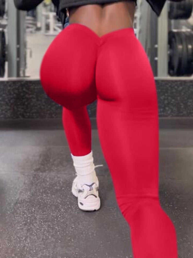 CARA | Comfortable leggings with ruched effect on the buttocks