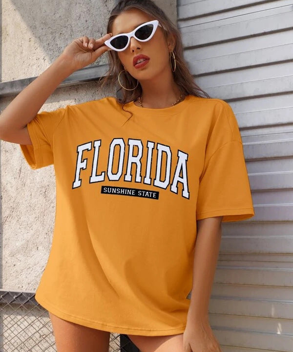 Preppy Ladies Florida Sunshine State Shirts