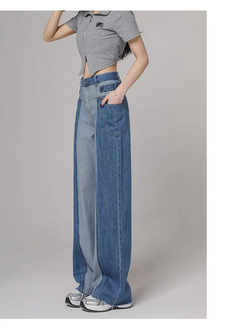 Alina | High Waist Wide Leg Jeans