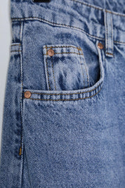 Saphira | High-Waisted Wide-Leg Jeans